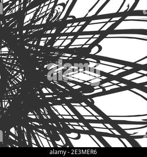 Distress Decorative Overlay Stock Vector