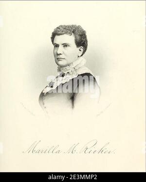 Marilla M. Ricker Stock Photo - Alamy