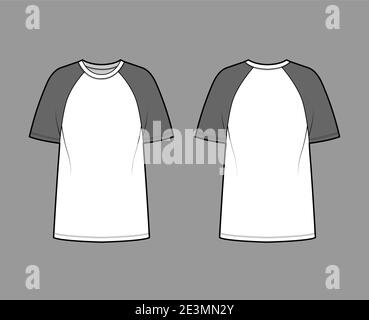 Baseball Sports Jersey Button Shirt CAD Template Vector Ai. 