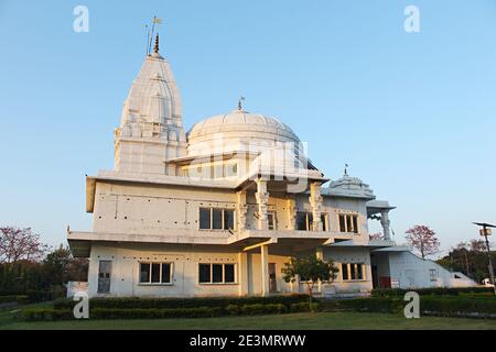 Shri Vaishali Digambar Jain mandir. Digambar sect of Jains believe that the 24th and the last Tirthankar, Lord Mahavir, was born here.  Vaishali disti Stock Photo