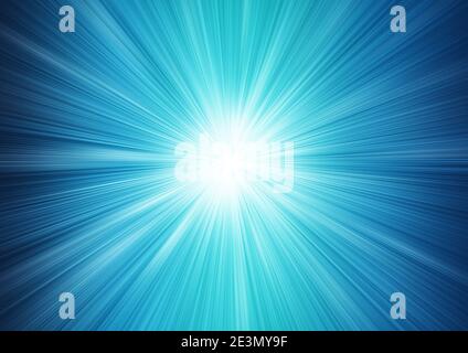 Abstract motion zoom effect background Stock Photo