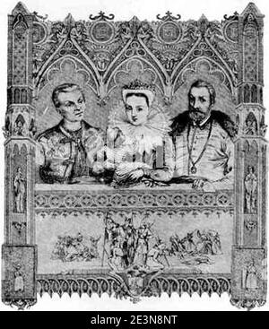 Marina Mniszech with family Stock Photo Alamy