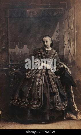 Marie Isabelle of Orléans - Countess of Paris. Stock Photo