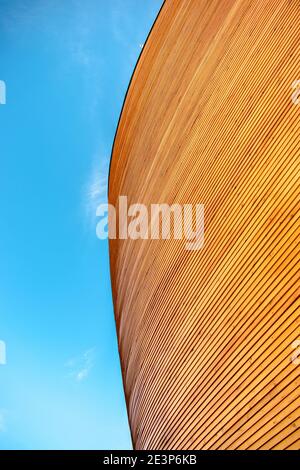 The Kamppi Chapel, also known as the Chapel of Silence Stock Photo