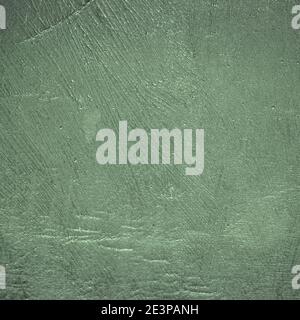 Green old painted wall texture for background Stock Photo