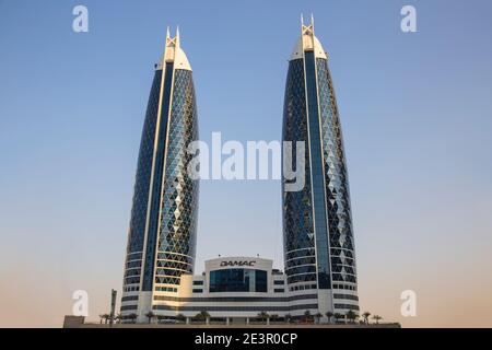 United Arab Emirates, Dubai, Dubai financial area, Damac building Stock Photo