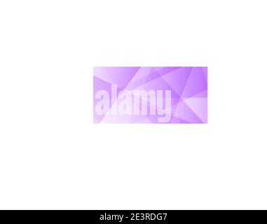 Banner background with pastel purple low poly design vector horizontal purple banner Stock Vector