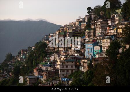 Darjeeling Mountain Railway, India Stock Photo