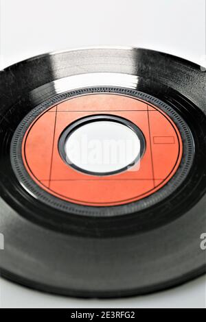 record with cover Stock Photo