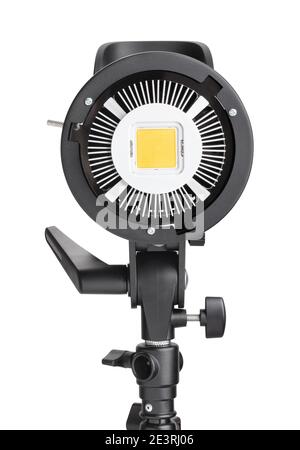 video light path isolated on white Stock Photo