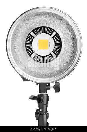 video light path isolated on white Stock Photo