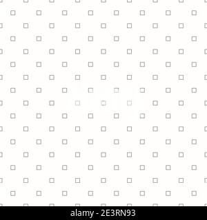Seamless minimalistic background, white simple dotted texture Stock Vector