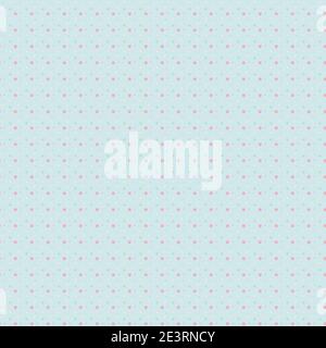 Pink blue green polka dot seamless pattern background for ceremonies, marriage, gift, decoration Stock Vector
