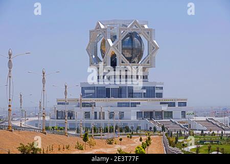 Wedding Palace / Bagt Koshgi / Palace of Happiness, civil registry building in the capital city Ashgabat, Turkmenistan Stock Photo