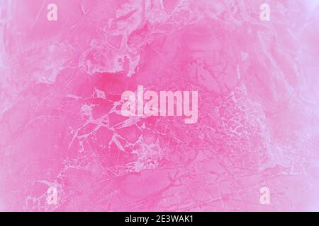 Pink gradient wall with marble pattern Stock Photo