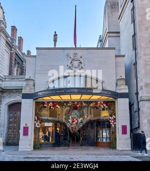 burlington arcade in london Stock Photo