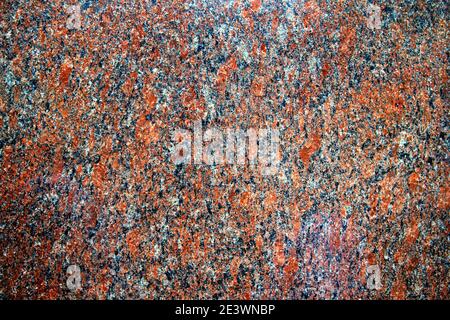 Granite texture of natural stone, polished as a background Stock Photo