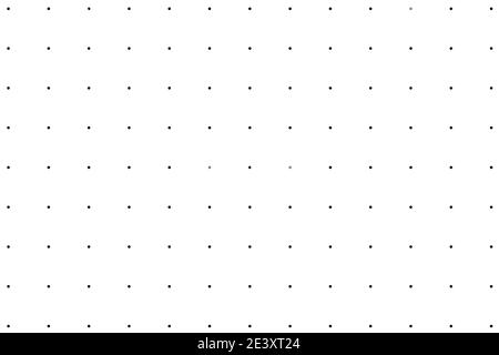 white background with dots Stock Photo