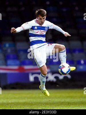 File photo dated 12-01-2021 of Queens Park Rangers' Tom Carroll. Issue date: Thursday January 21, 2021. Stock Photo