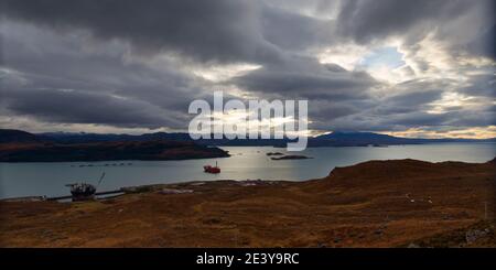 Loch Kishorn, Wester Ross Stock Photo