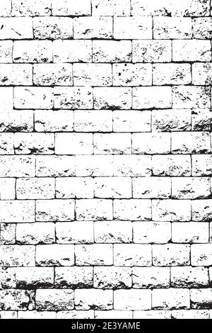 Brick Wall Overlay Stock Vector