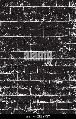 Brick Wall Overlay Stock Vector
