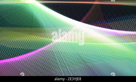 Perspectives Of Fractal Realms abstract background illustration Stock Photo