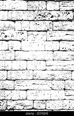 Brick Wall Overlay Stock Vector