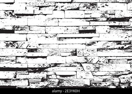 Brick Overlay Texture Stock Vector