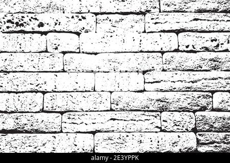 Brick Overlay Texture Stock Vector