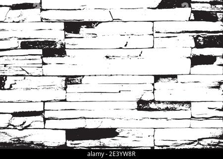 Brick Overlay Texture Stock Vector