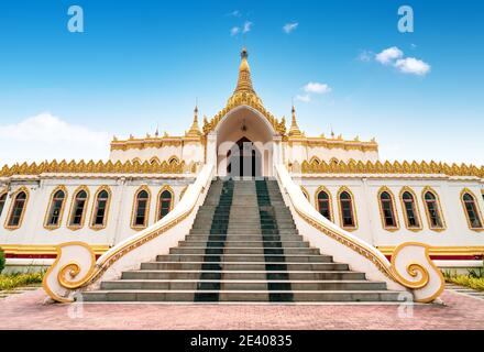 Burmese pagoda at the White Horse Temple in Luoyang, China Stock Photo