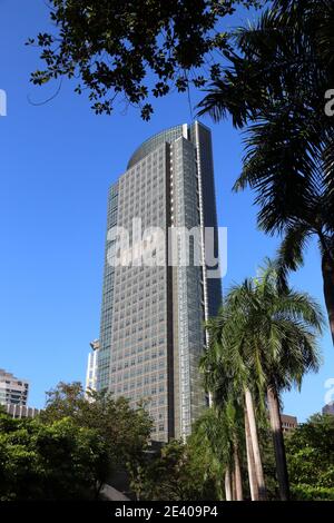 The Philippine stock exchange tower in Bonifacio Global City in Metro ...
