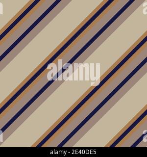 Diagonal striped seamless pattern background suitable for fashion textiles, graphics Stock Vector