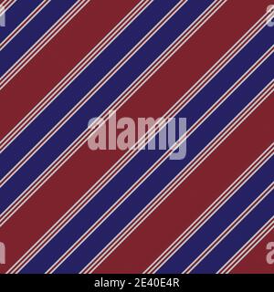 Diagonal striped seamless pattern background suitable for fashion textiles, graphics Stock Vector