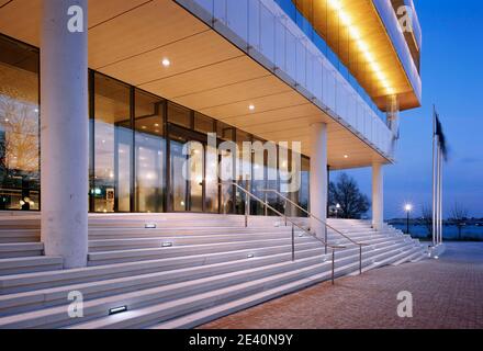 Swedish Embassy USA House of Sweden Embassy of Sweden, Washington DC, botschaft, embassy, ambasciata, mensaje, Architect: WingŒrdh Architects Stock Photo