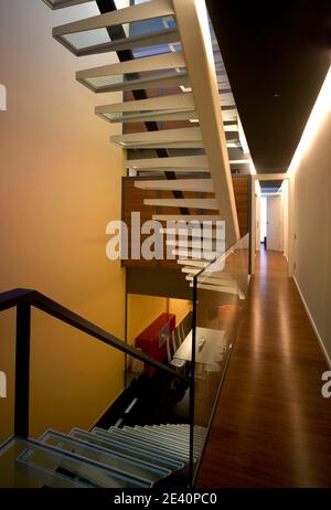 architect: Carles Valls C/Chile, Barcelona 2006 wohnhaus, residential house, tenement, casa, casa, einfamilienhaus, one-family house, detached house, Stock Photo