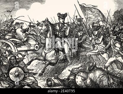 Colonel Robert Clive At The Battle Of Plassey Palashi West Bengal India June When