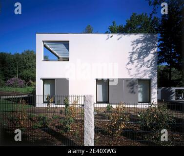 Haus Ronge, Bischofswerder, deutschland, germany, Germania, Alemania, Architect: P+P Schwarzenberger, 2007 Stock Photo