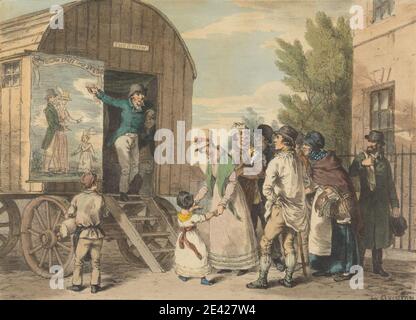 The Show, Print made by Rowney & Forster, active 1820–1822, after John ...