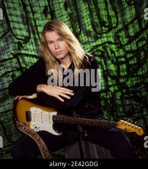 ENSCHEDE, NETHERLANDS, APR 03, 1994: Guitar player and composer