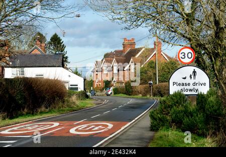 Old Milverton village, Warwickshire, England, UK Stock Photo