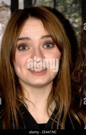 French actress Sara Forestier attending the premiere of ' Humains ' at the UGC Cine Les Halles in Paris, France on April 17, 2009. Photo by Giancarlo Gorassini/ABACAPRESS.COM Stock Photo