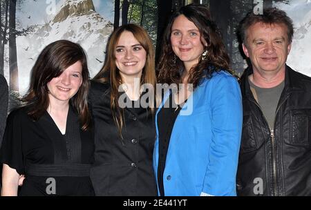 French actors Manon Tournier, Sara Forestier, Elise Otzenberger and Dominique Pinon attending the premiere of ' Humains ' at the UGC Cine Les Halles in Paris, France on April 17, 2009. Photo by Giancarlo Gorassini/ABACAPRESS.COM Stock Photo