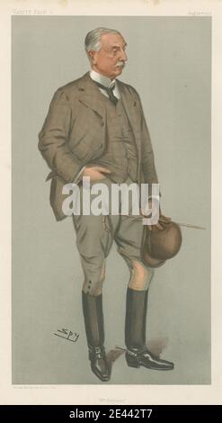 Leslie Matthew 'Spy' Ward, 1851â€“1922, British, Vanity Fair: Military and Navy; '6th Division', General Kelly-Kenny, August 29, 1901, 1901. Chromolithograph. Stock Photo
