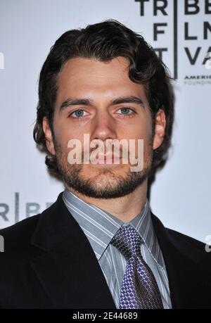 Actor Henry Cavill arriving at the Chanel and Tribeca Film Festival Artists' Dinner at Odeon in New York City, NY, USA on April 23, 2009. Photo by Gregorio Binuya/ABACAPRESS.COM Stock Photo