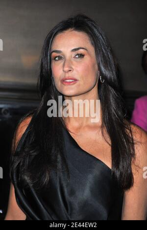 Actress Demi Moore attends the Cartier 100th Anniversary in America Celebration at Cartier Fifth Avenue Mansion in New York City, USA on April 30, 2009. Photo by Gregorio Binuya/ABACAPRESS.COM Stock Photo