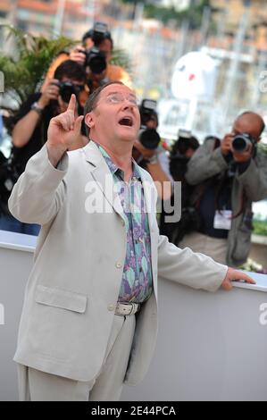 JUS executive producer John Lasseter poses for photographers during the photocall of 3D animated movie 'Up' in Cannes, France on May 13 May, 2009. Photo by Nebinger-Orban/ABACAPRESS.COM Stock Photo