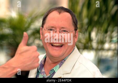 JUS executive producer John Lasseter poses for photographers during the photocall of 3D animated movie 'Up' in Cannes, France on May 13 May, 2009. Photo by Nebinger-Orban/ABACAPRESS.COM Stock Photo