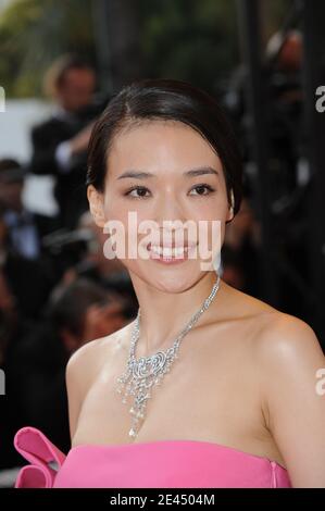 Shu Qi arriving to the screening of 'Vengeance' during the 62nd Cannes Film Festival at the Palais des Festivals in Cannes, France on May 17, 2009. Photo by Nebinger-Orban/ABACAPRESS.COM Stock Photo